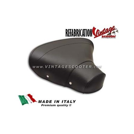 Garniture de selle arrière Vespa ACMA 125 1955-58 / 150 GL Noire